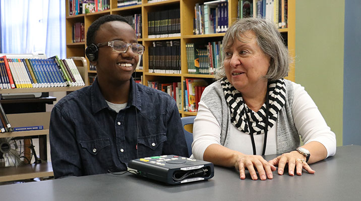 Audio & Braille Literacy Enhancement (ABLE) started because of one woman’s passion for helping blind children in school.